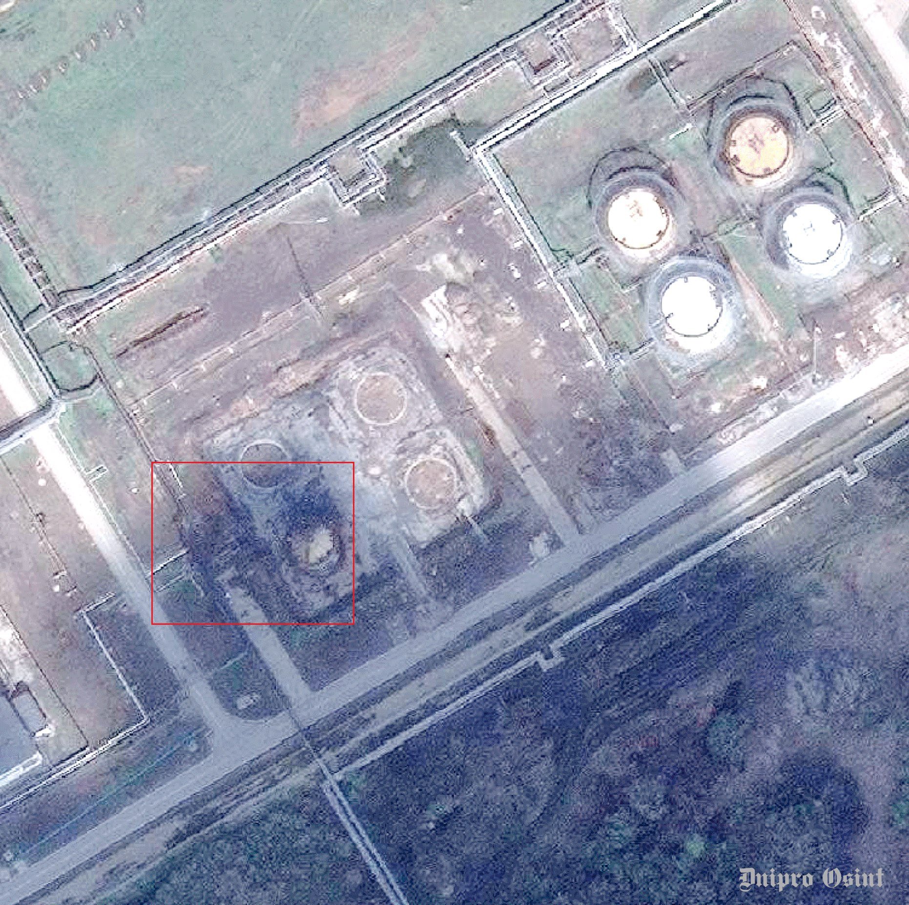 Additional damage at the Novokuubyshevsk refinery after the strike