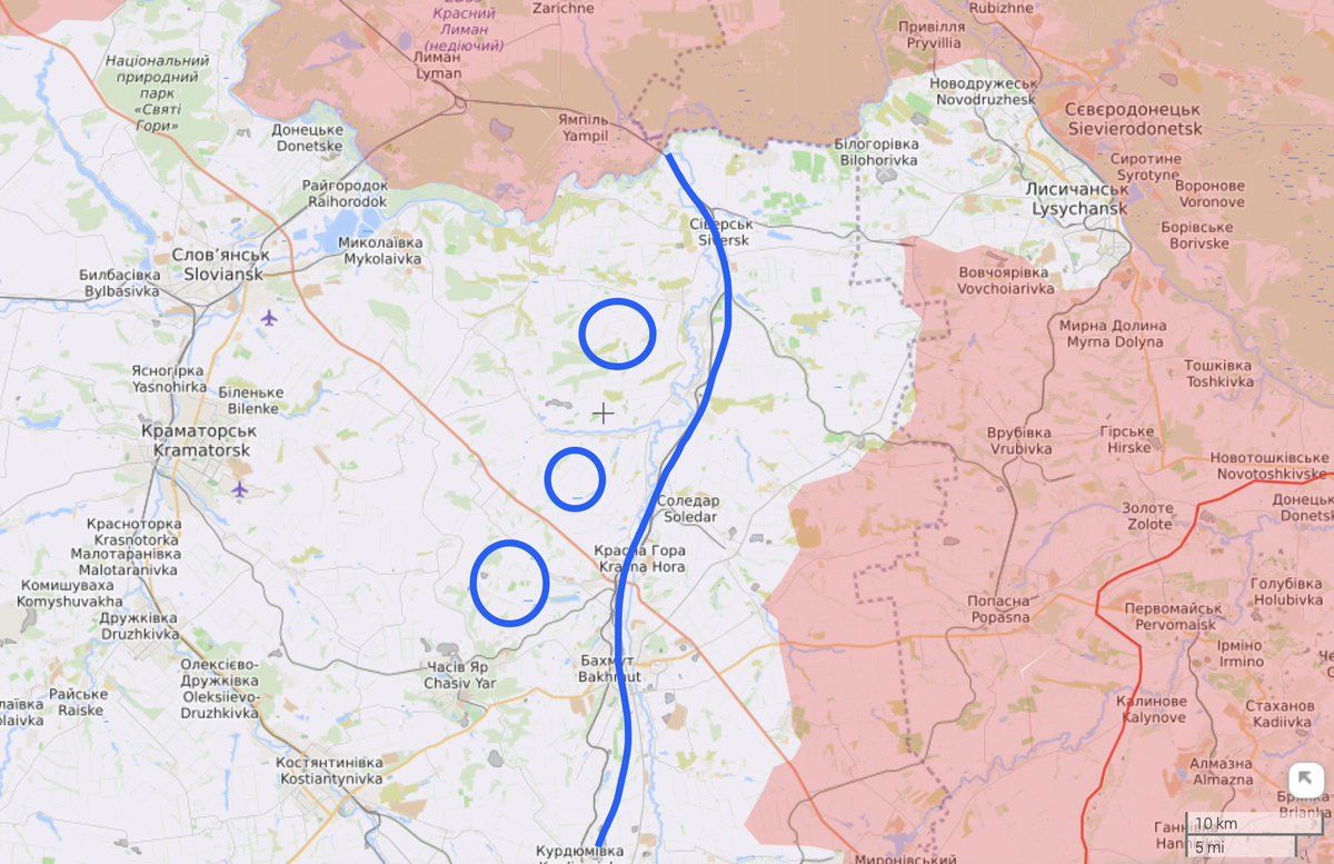 Seversk-Soledar-Bakhmut: Ukraine’s new defense line after Lysychansk loss