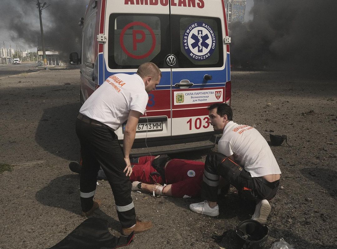 Paramedic Yevhen Yurko killed after Kharkiv shelling