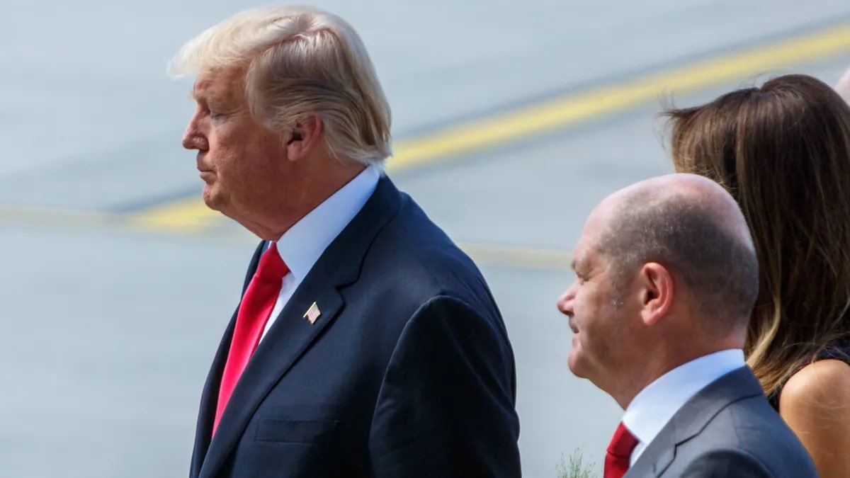 Scholz calls Trump’s Ukraine resource-for-weapons idea selfish