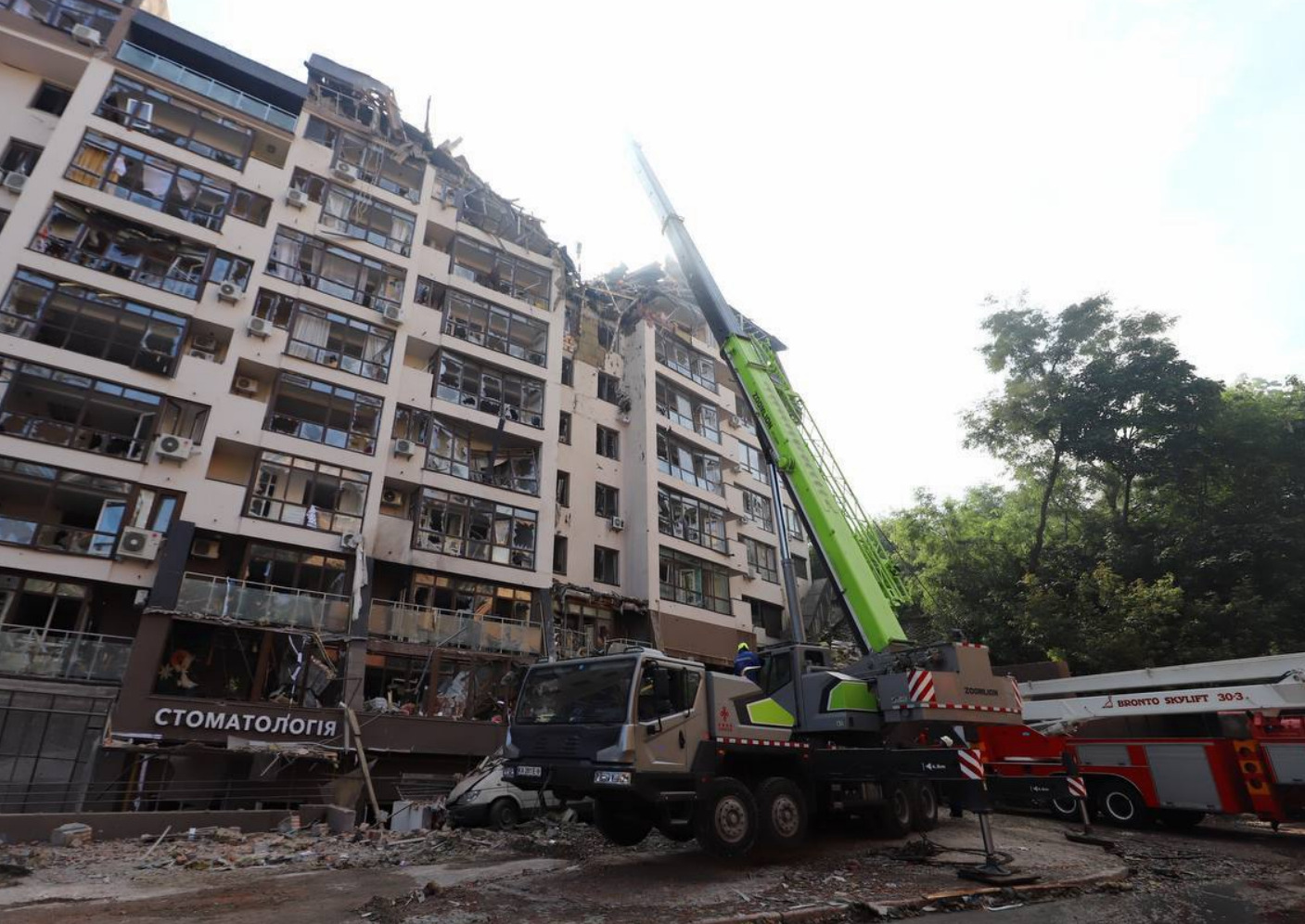 Mother Rescued from Rubble in Kyiv, She is a Russian Citizen