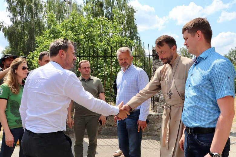 Prime Minister of Luxembourg visited Bucha