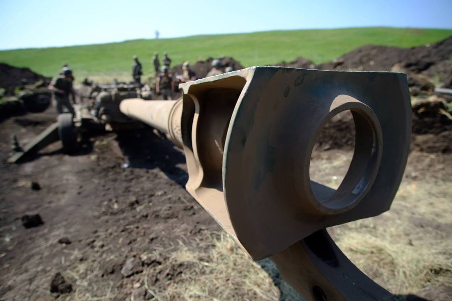 M777 howitzers destroy enemy river crossing near Bilohorivka, 40 vehicles