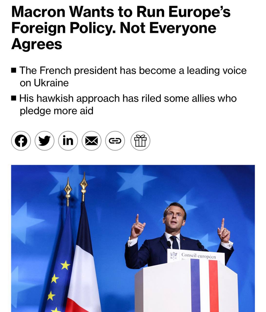 Macron’s troop dispatch comments anger US officials fearing Russia clash