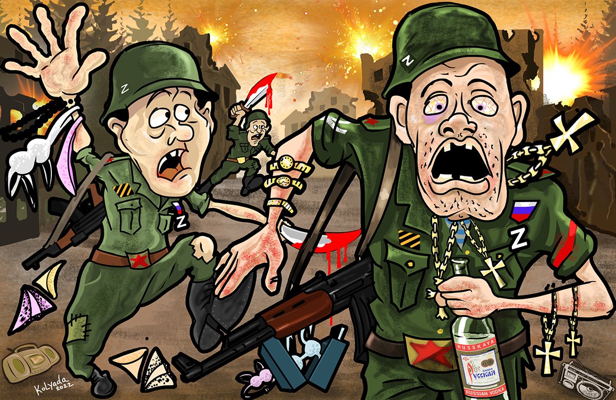 Putin’s marauding butchers in Bucha massacre