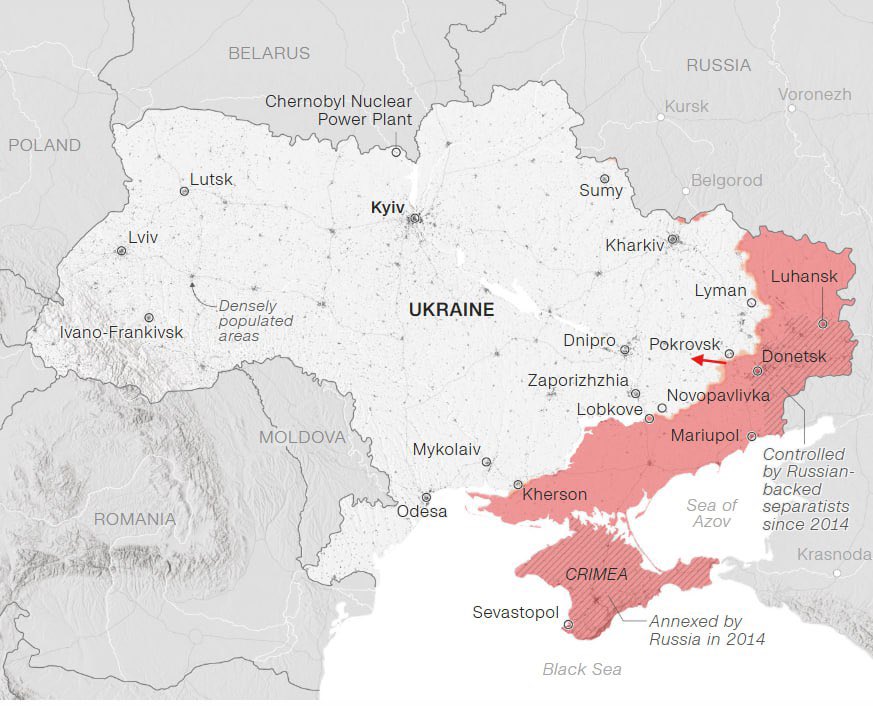 Putin aims for Dnipropetrovsk region for negotiation leverage