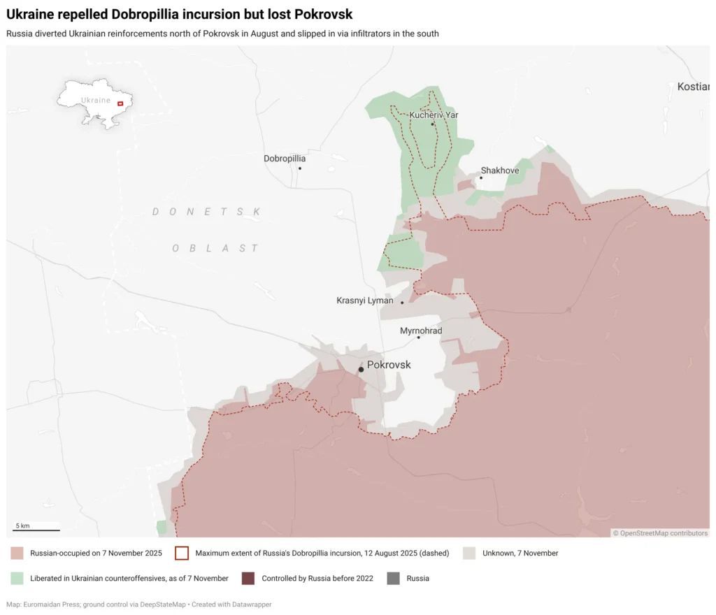 Dobropillia diversion: Did Russia trick Ukraine into losing Pokrovsk?