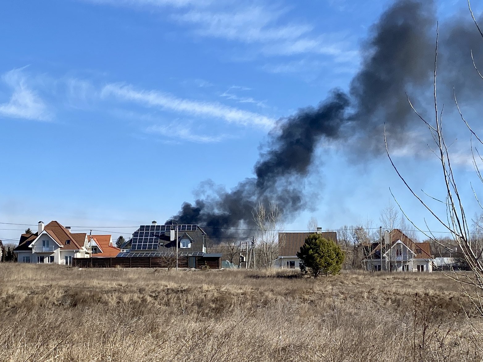 Vasylkiv airfield, ammo cache, and oil depot destroyed by Russian missiles.