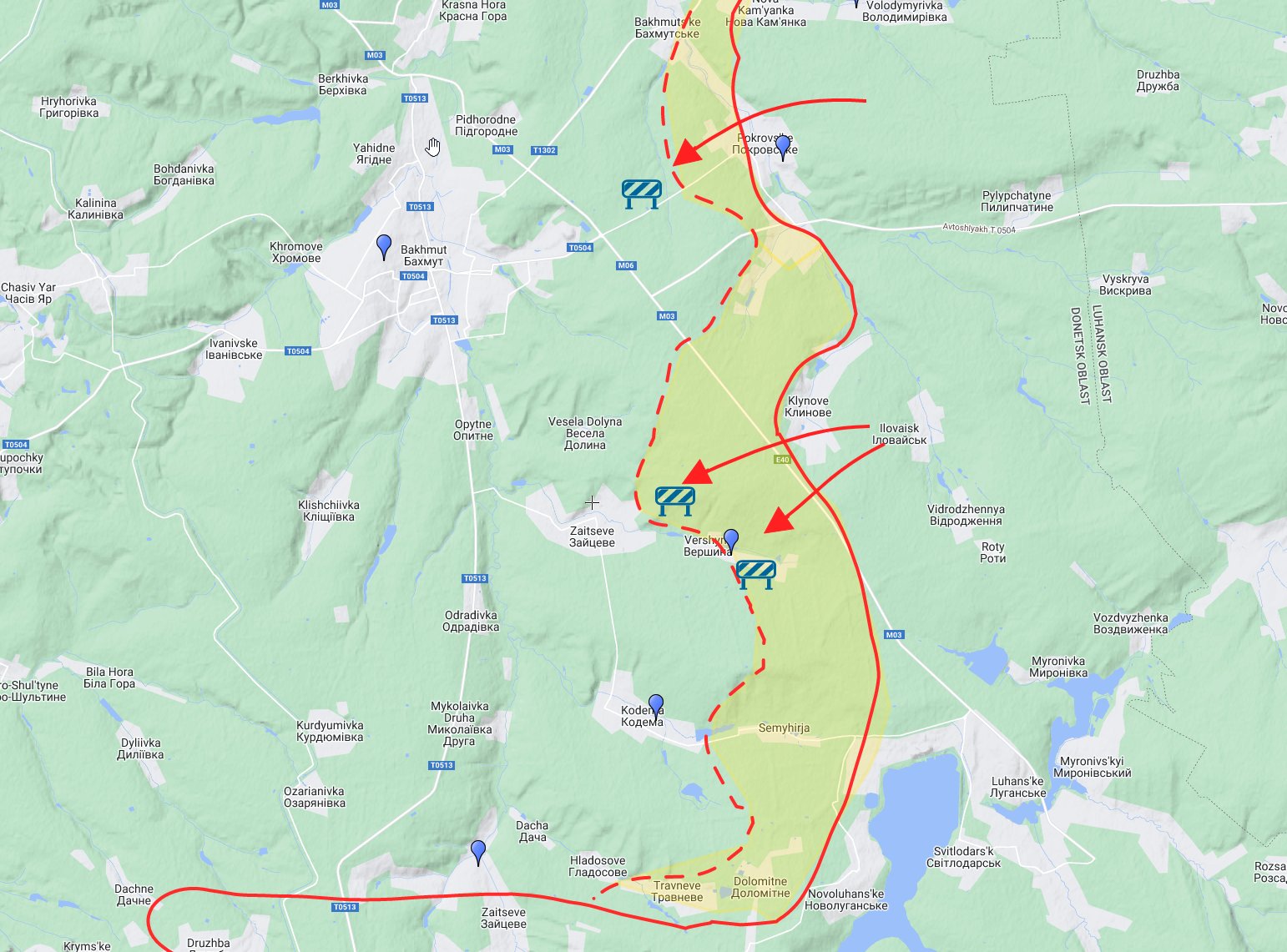 RU coffin crew attacks in Bakhmut areas fail, pro-RU reports dismissed as false