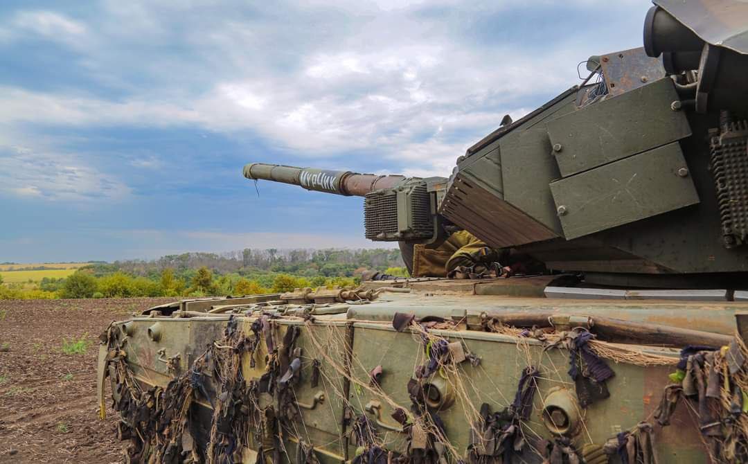 Ukrainian BM Oplot tank sample