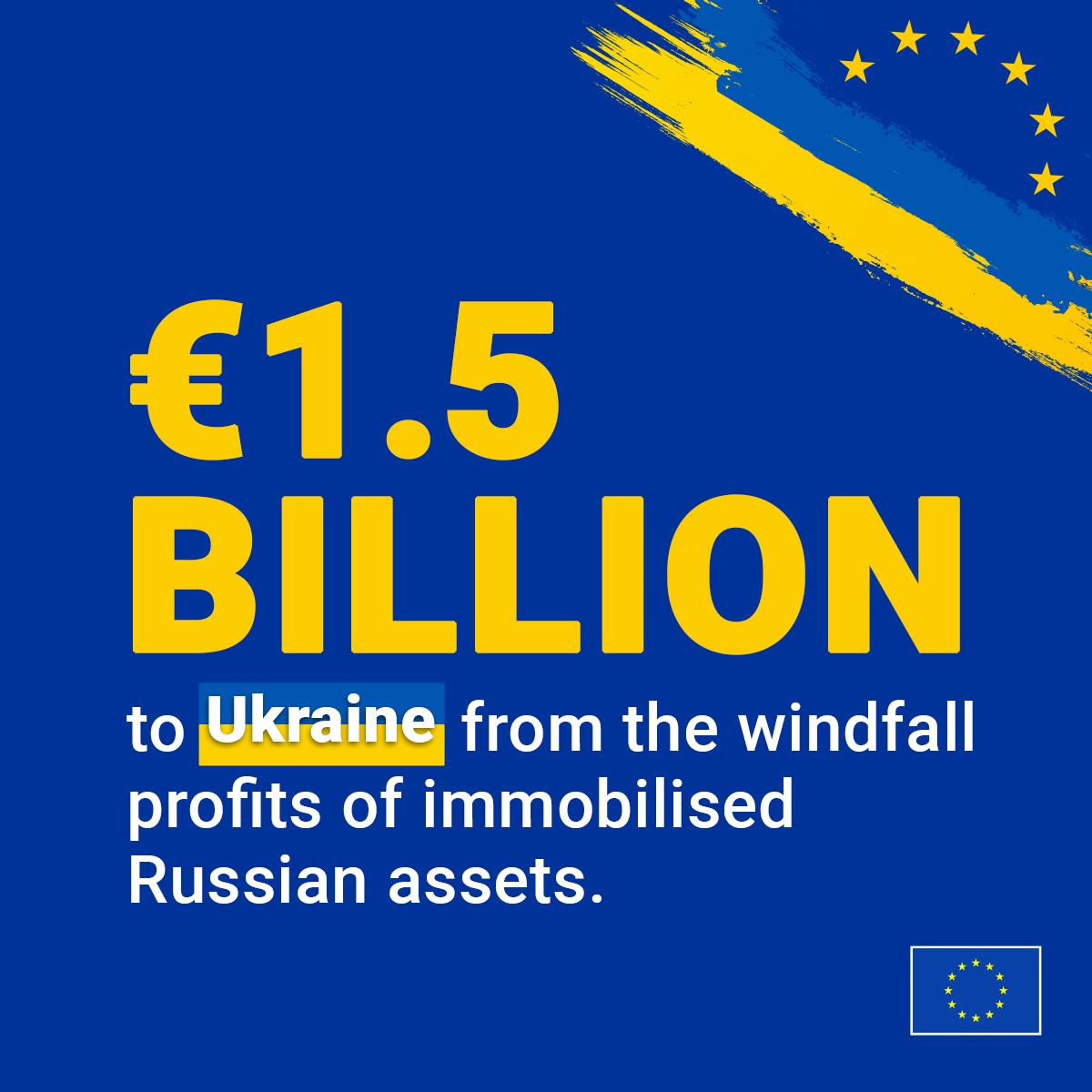 EU must ensure Russia pays for damage caused to Ukraine