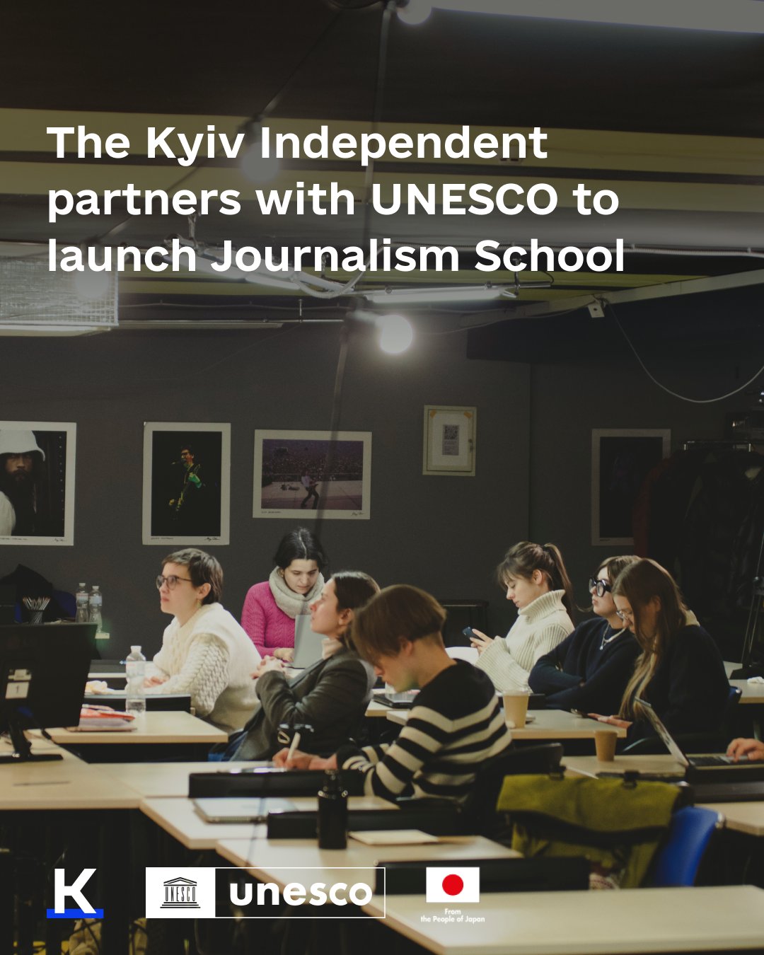 Kyiv Independent and UNESCO Launch J-School for Ukrainian Journalists