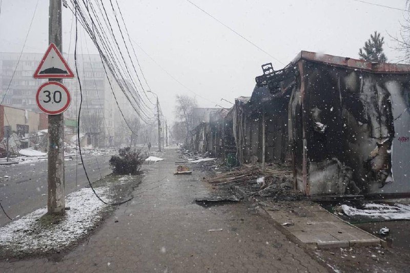 Morning in Mariupol, Donetsk Oblast