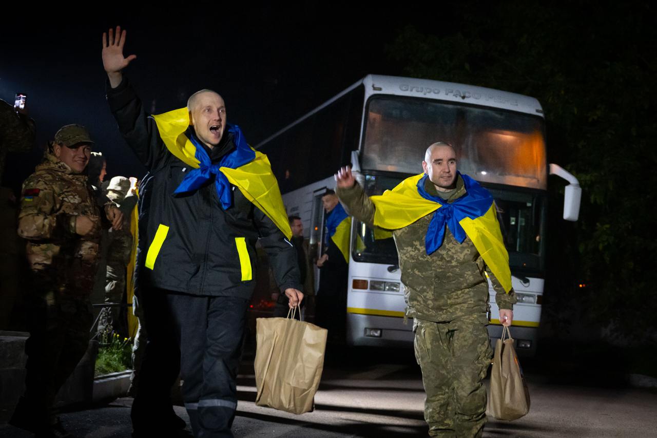 95 soldiers return from Russian captivity