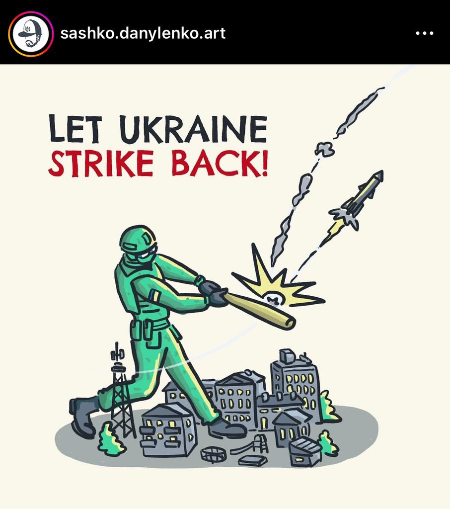 Let Ukraine Strike Back!