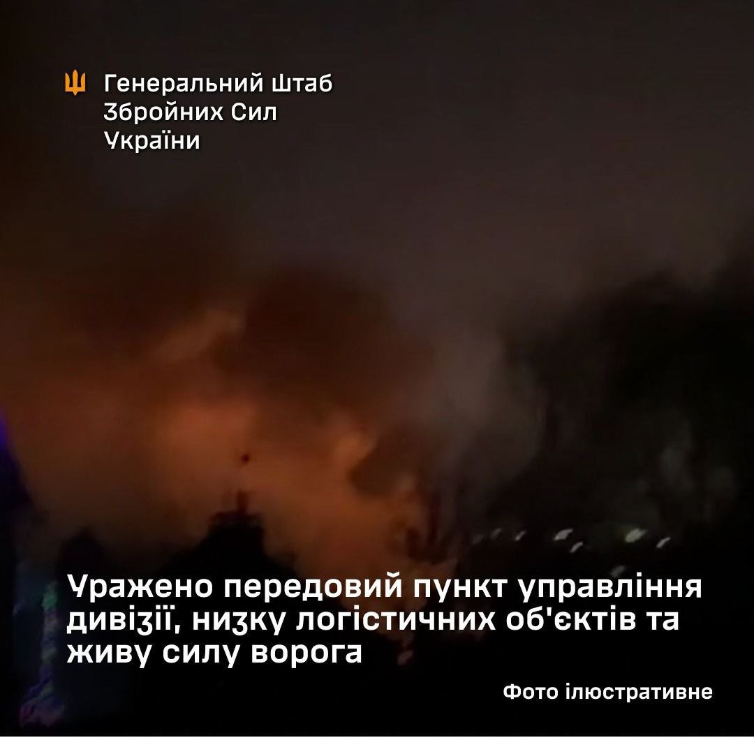 Ukrainian forces’ precise strikes on Russian targets (12 words max)