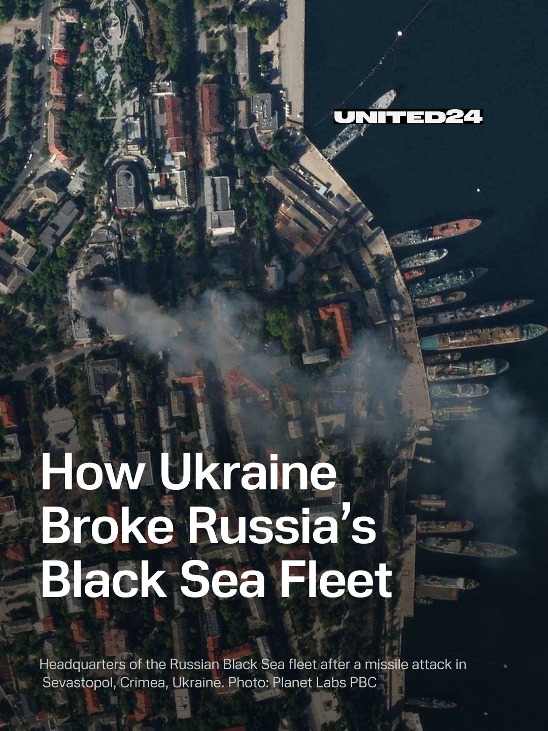 Ukraine Destroys Nearly a Third of Russia’s Black Sea Fleet