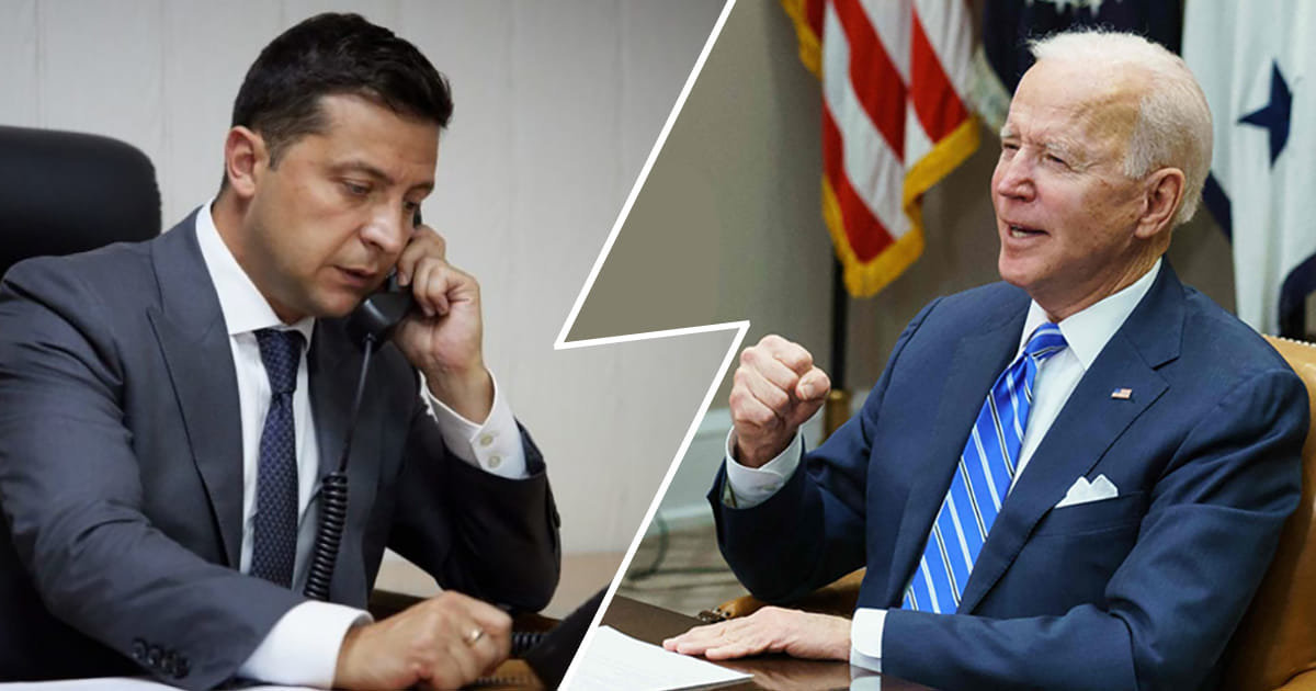 Thank you, Biden and the American people, for supporting Ukraine