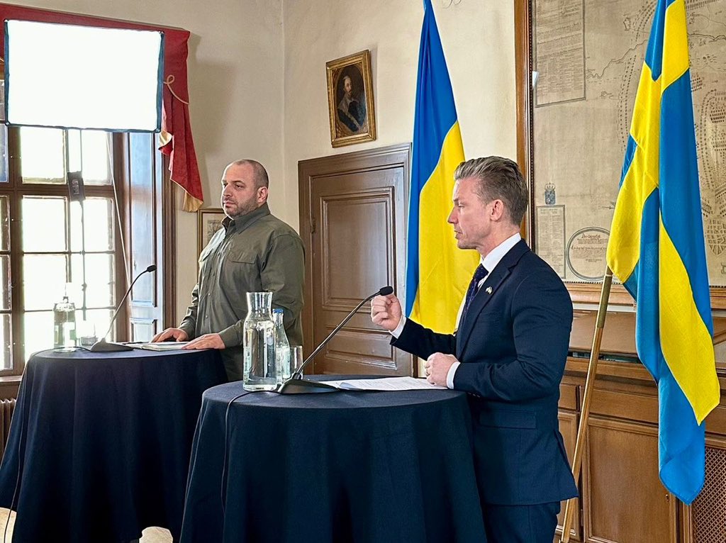 Sweden to fund Ukraine long-range missiles and drones