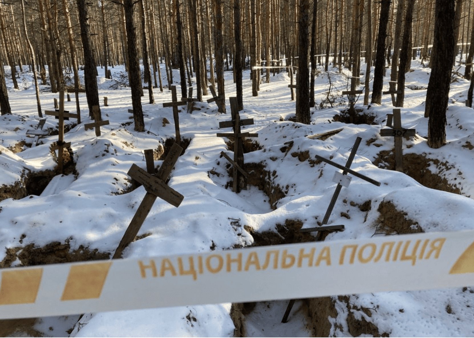 Izium confirms identities of 449 Ukrainian victims