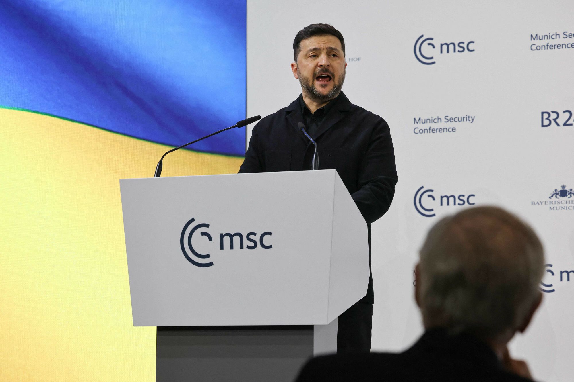 Zelenskyy thanks Europe 30 times at Munich after Davos scolding