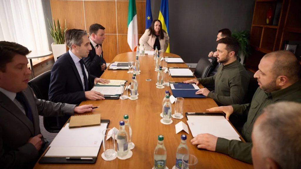 Zelensky announces bilateral deals with Czechia, Slovenia, Ireland