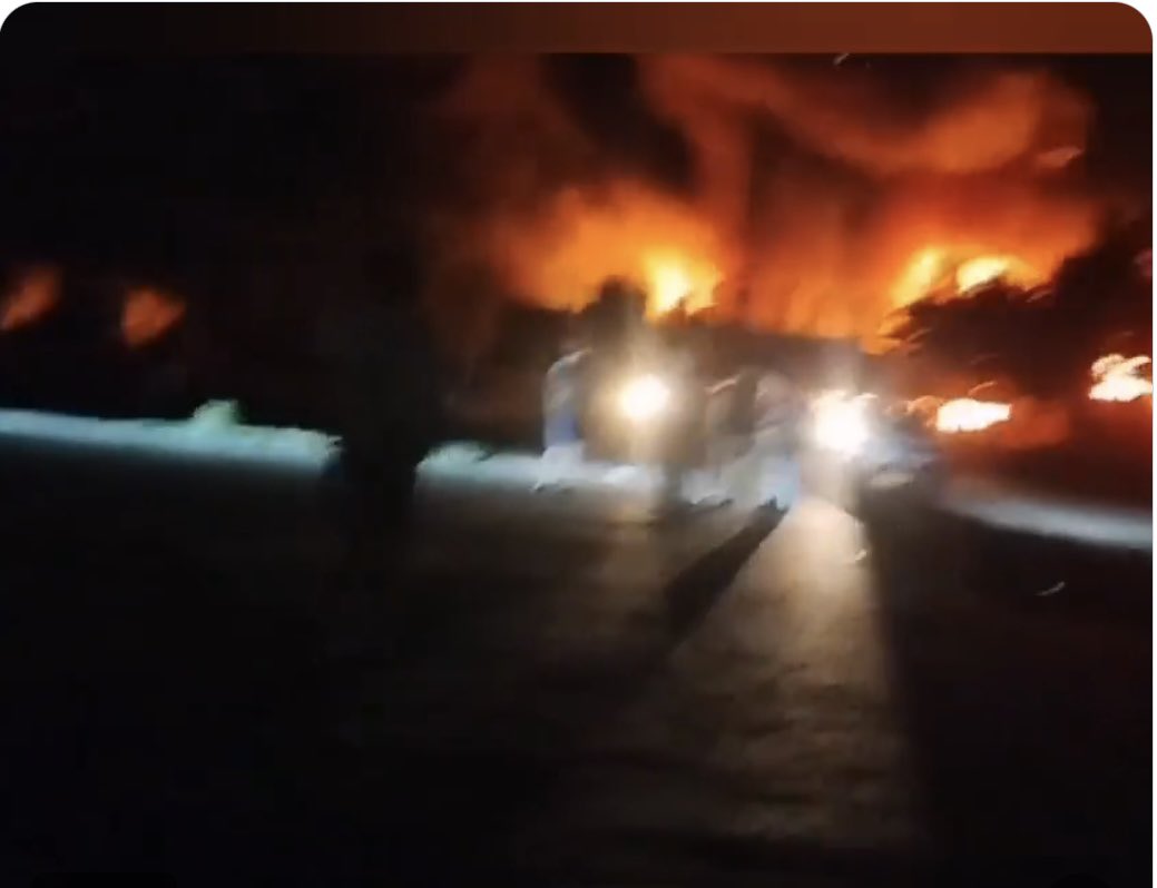 Night shelling of Ukraine: Epicentr Kamianske mall destroyed