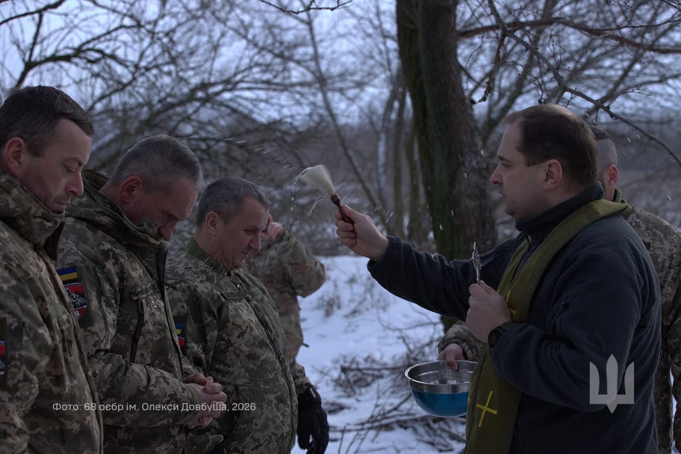 Epiphany at the 68th Brigade positions