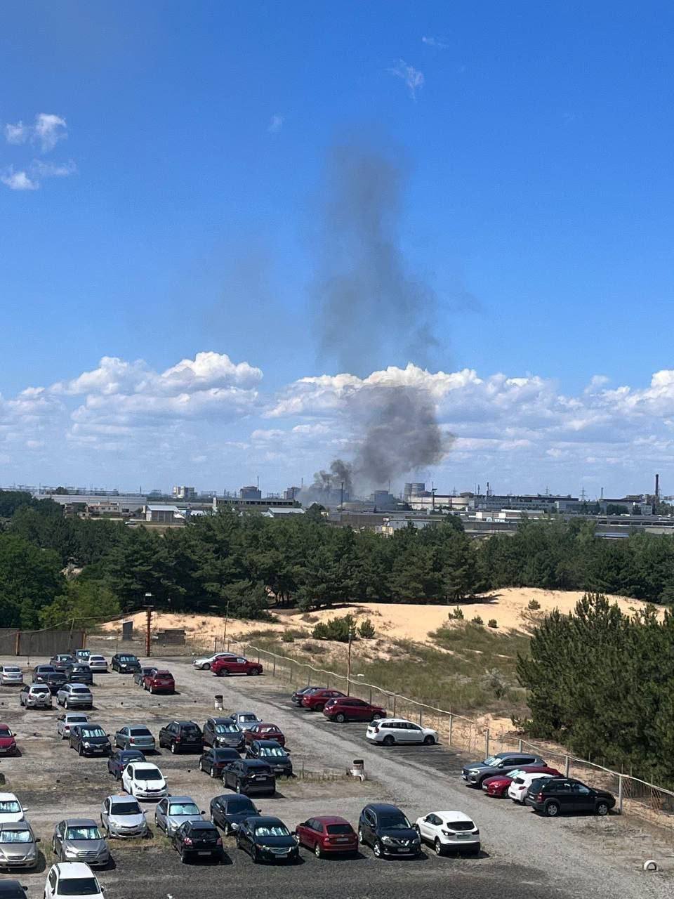 Explosion near Zaporizhzhia nuclear plant