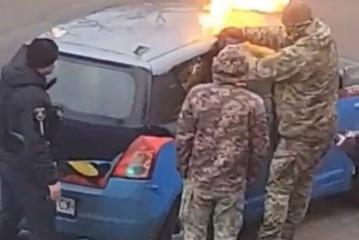 Two police officers suspended over gas attack in Vyshgorod