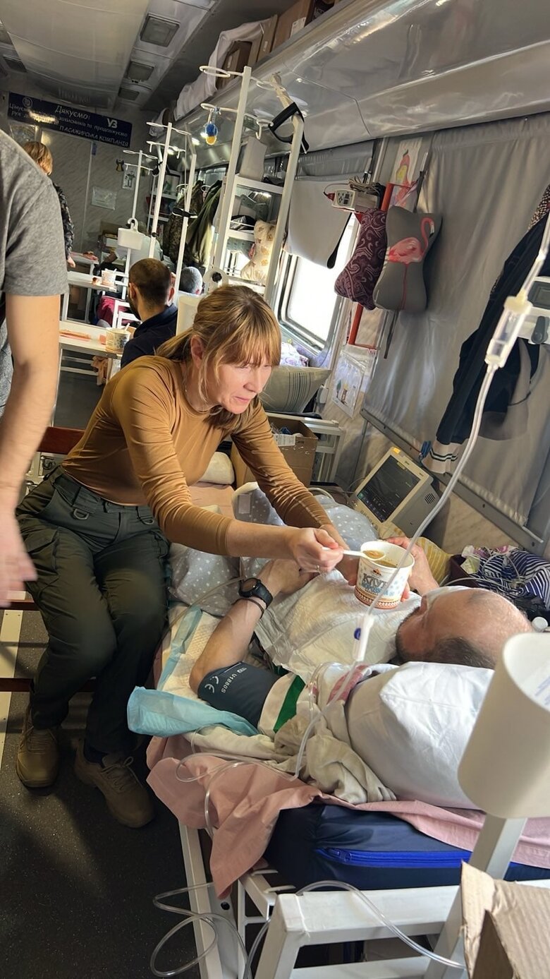 From the Front to the Hospital: Caring for the Wounded in Ukraine