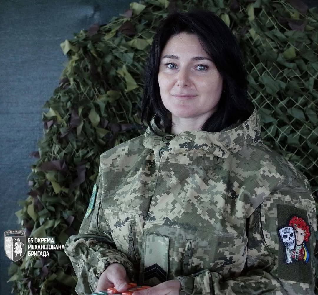 Police officer and mother of three, callsign ‘Vesna’, serves in the Armed Forces of Ukraine
