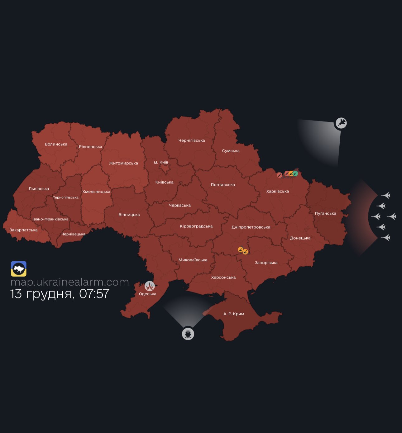 Another major Russian attack