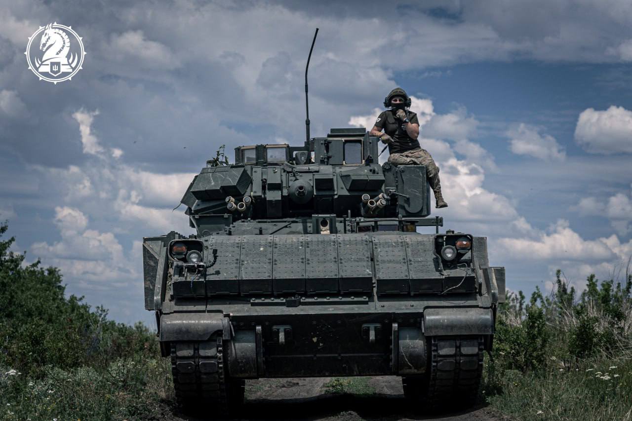 American M2A2 ODS-SA Bradley en Ukraine