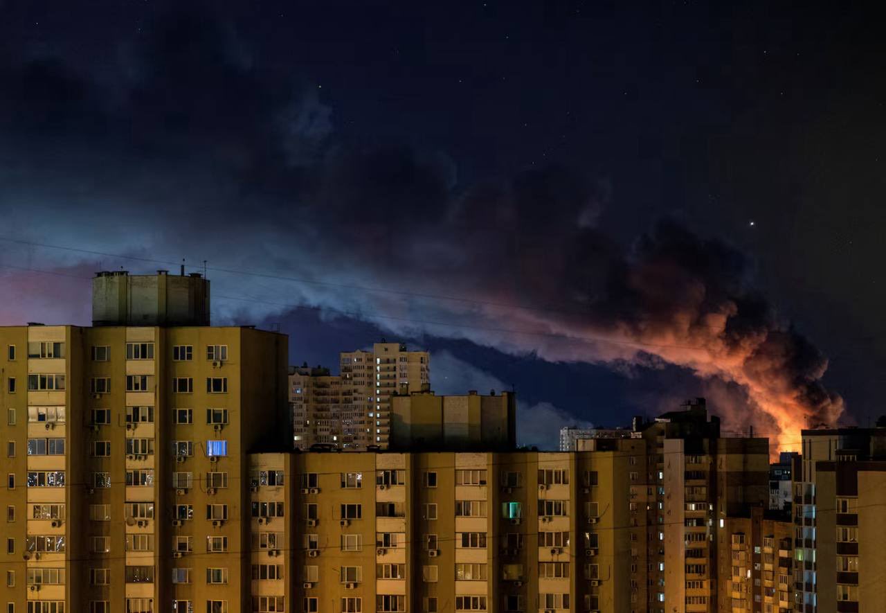 Large-scale outages in Kyiv after Russian strike