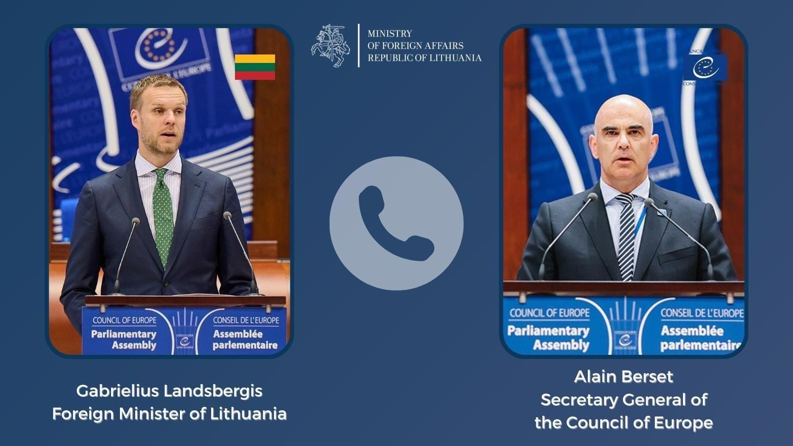 Congratulations to the new Secretary General of the Council of Europe