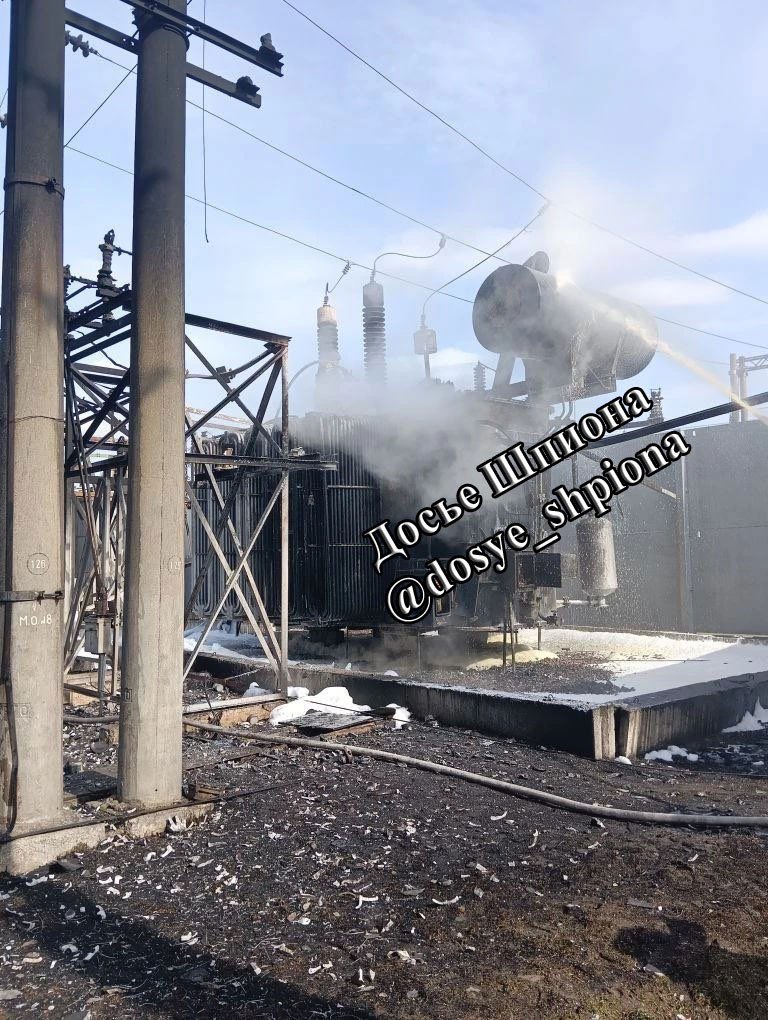Drone attack hits Akimivka substation