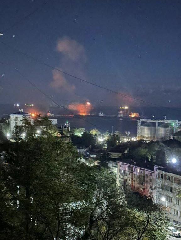 Attack on Tuapse Port: Three Tankers Hit