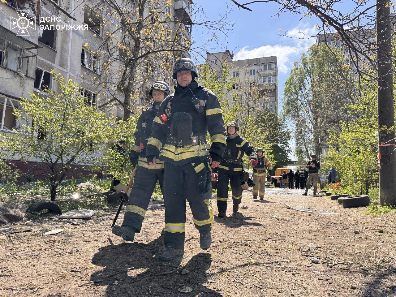 Rescue operations completed in Zaporizhzhia: one dead, 26 injured, including children