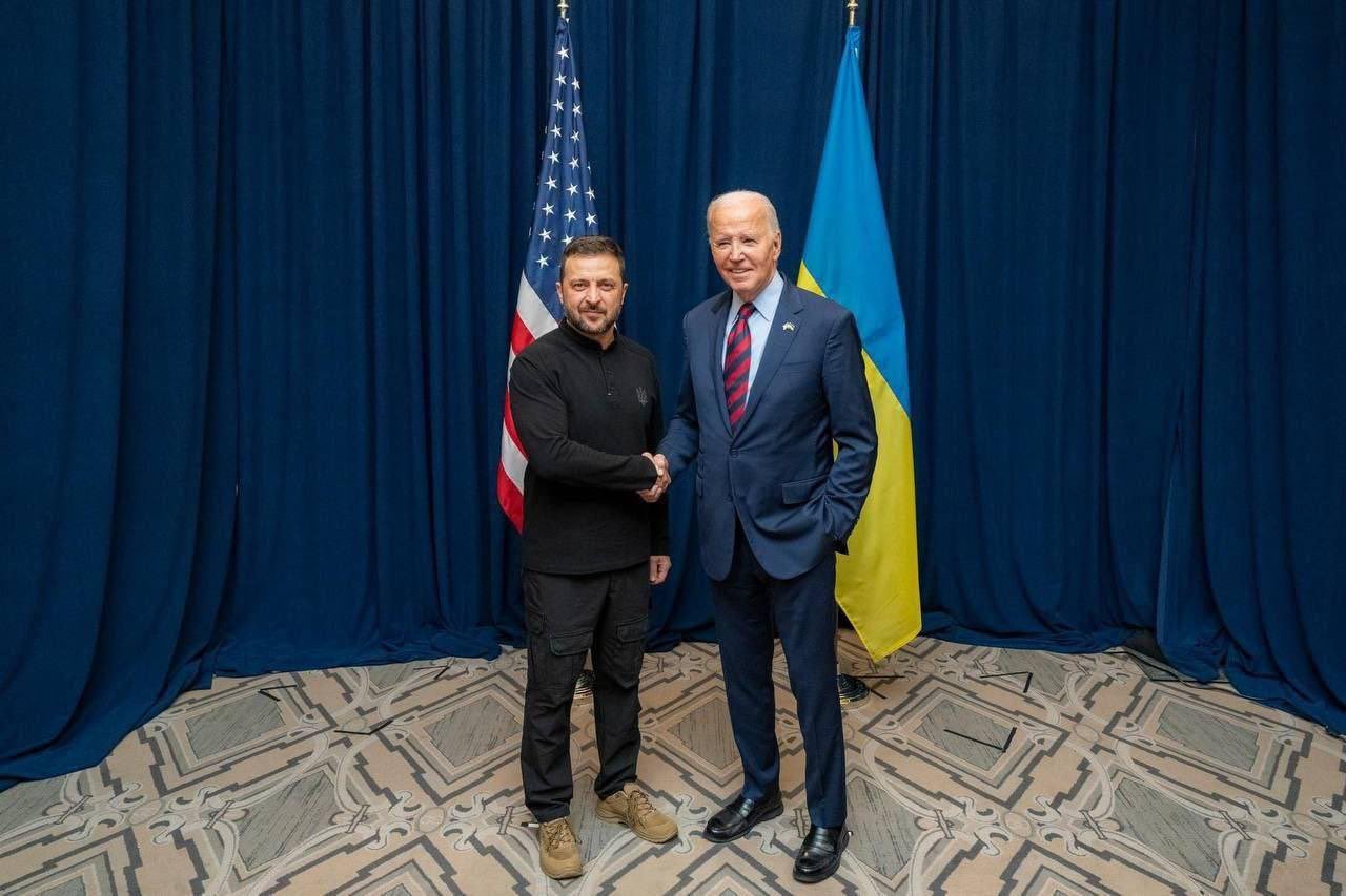 Zelenskyi meets Biden at UN General Assembly in New York