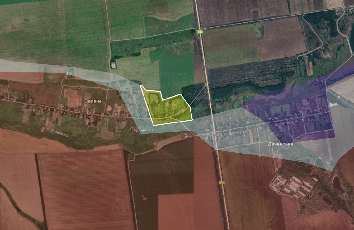 Ukrainian forces enter Zelene village in Pokrovsk direction