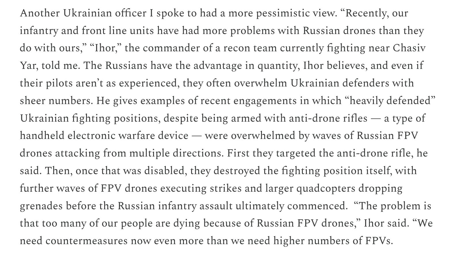 Russie utilise attaques multidirectionnelles contre EW