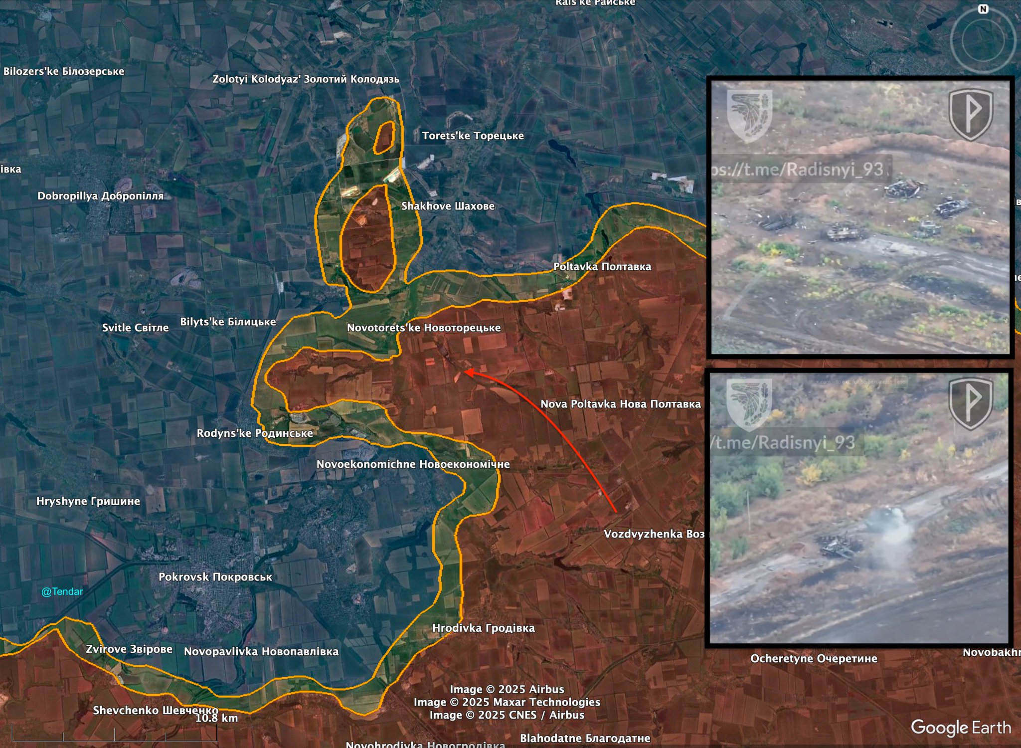 Russians attack with columns and lose a dozen vehicles (max 12 words)