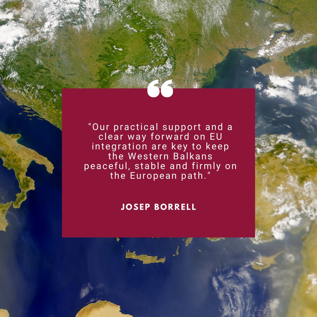 Borrell reviews Balkans after Ukraine war