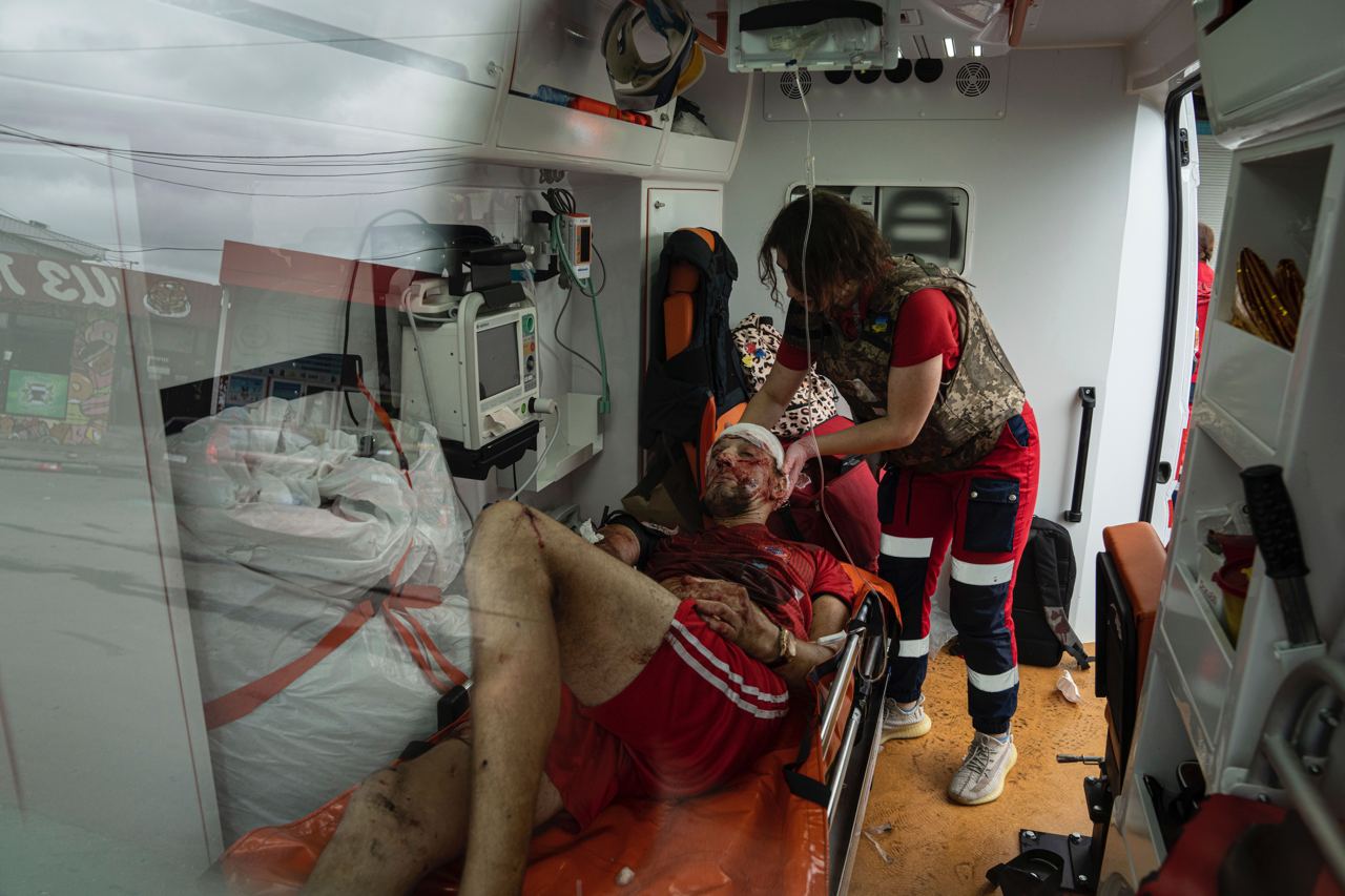 Three dead and 23 injured after Russian shelling on Kharkiv