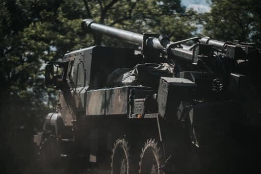 Caesar howitzers are already on the frontline