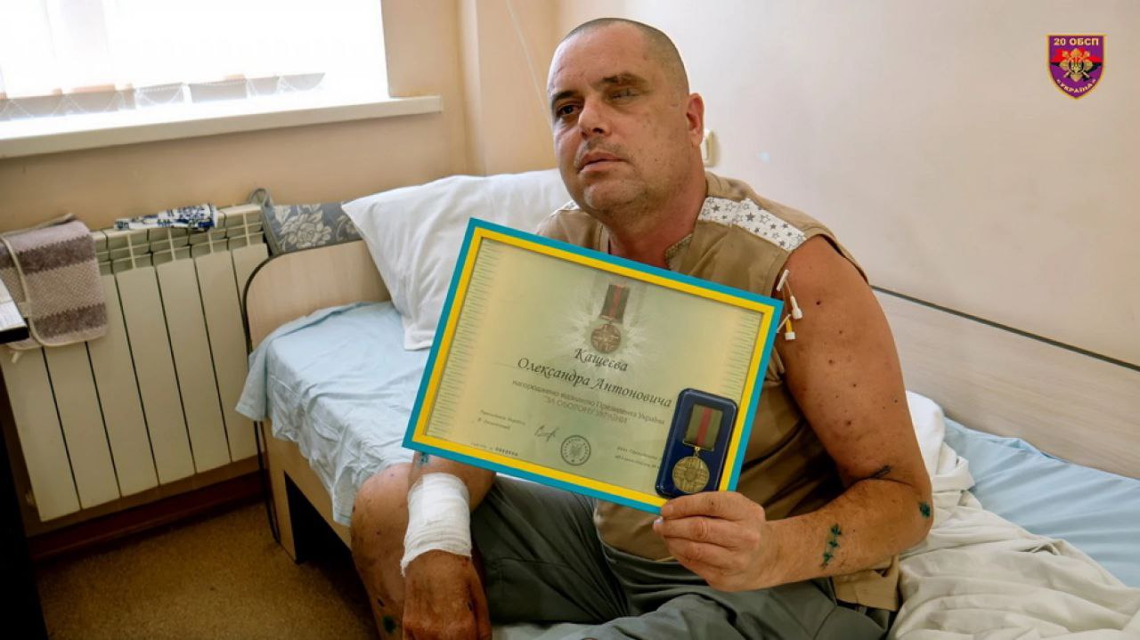 Doctors removed 156 shrapnel fragments from Ukrainian defender
