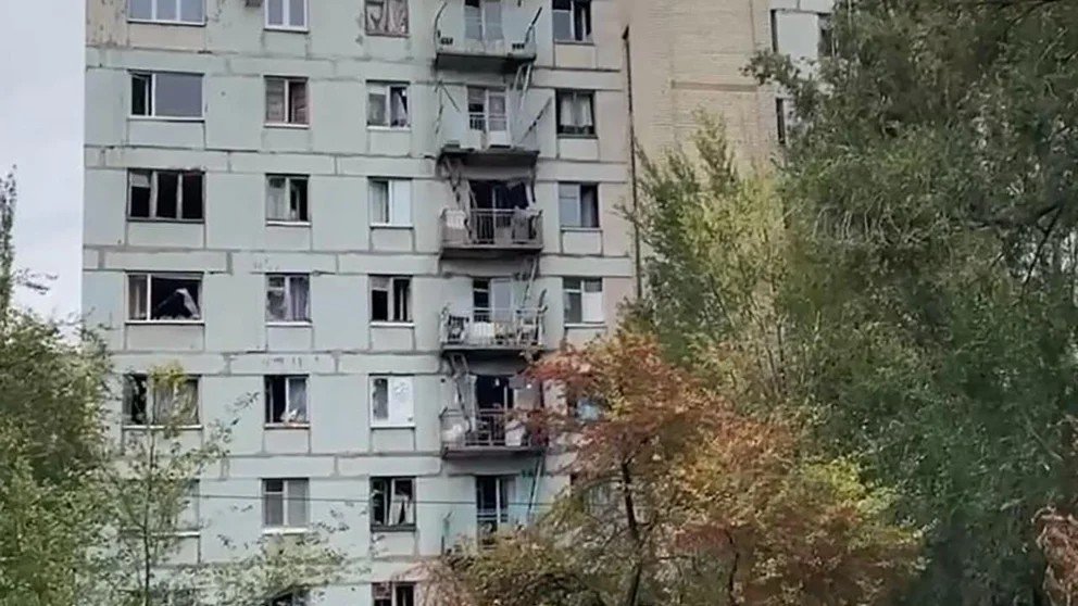 Russian missile strike on Zaporizhzhia kills two, wounds fifteen