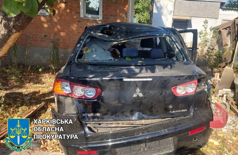 Occupiers attacked civilian car with a drone