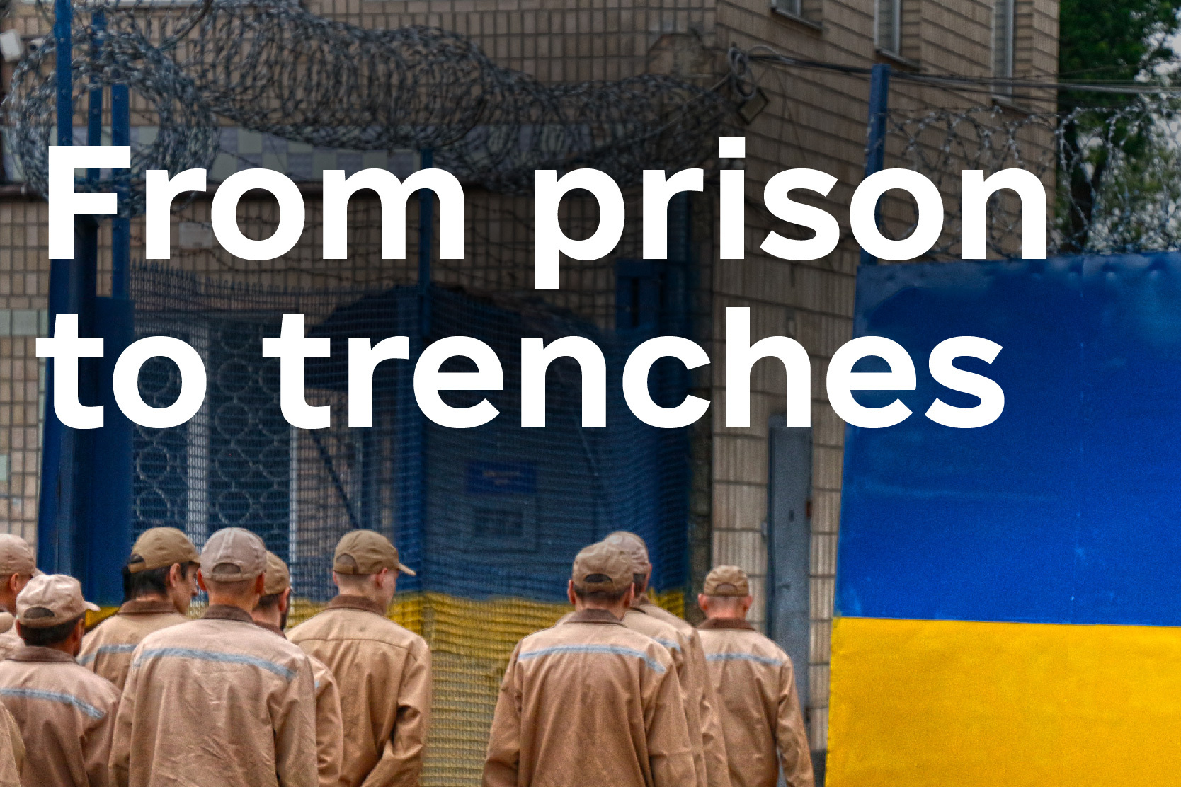 Ukraine recruits prison inmates to address military manpower shortages